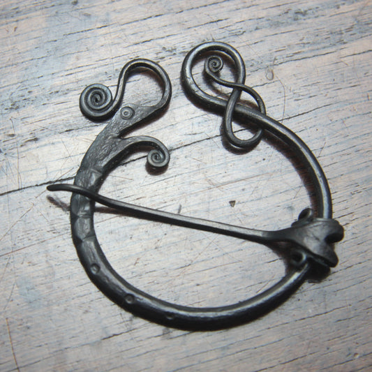 Iron Dragon Pennanular brooch