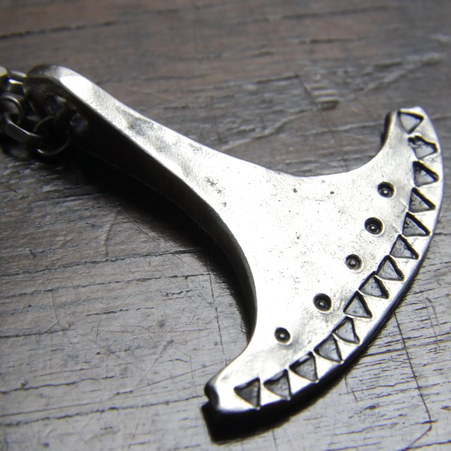 Forged Silver Ukonvasara Pendant