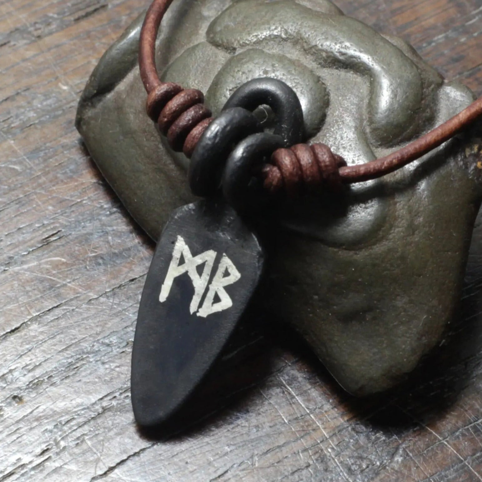 Iron Odin Pendant Taitaya Forge