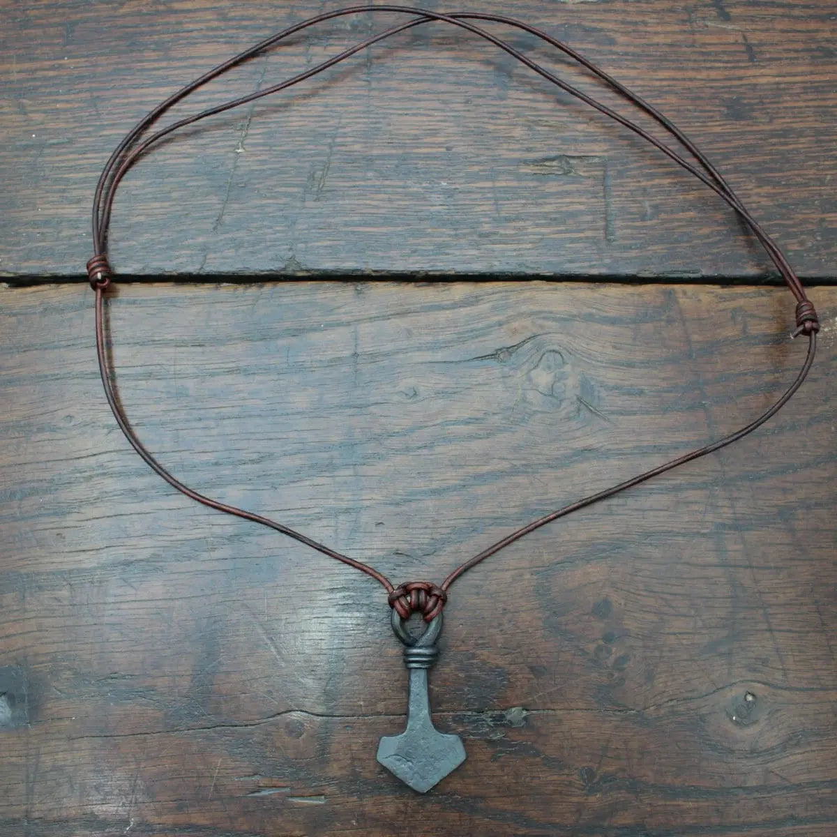 Large Iron Mjölnir pendant