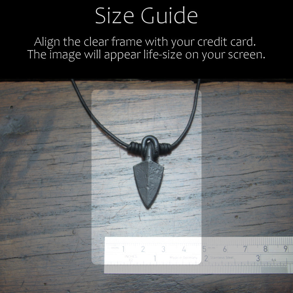 Small Viking Arrow Pendant