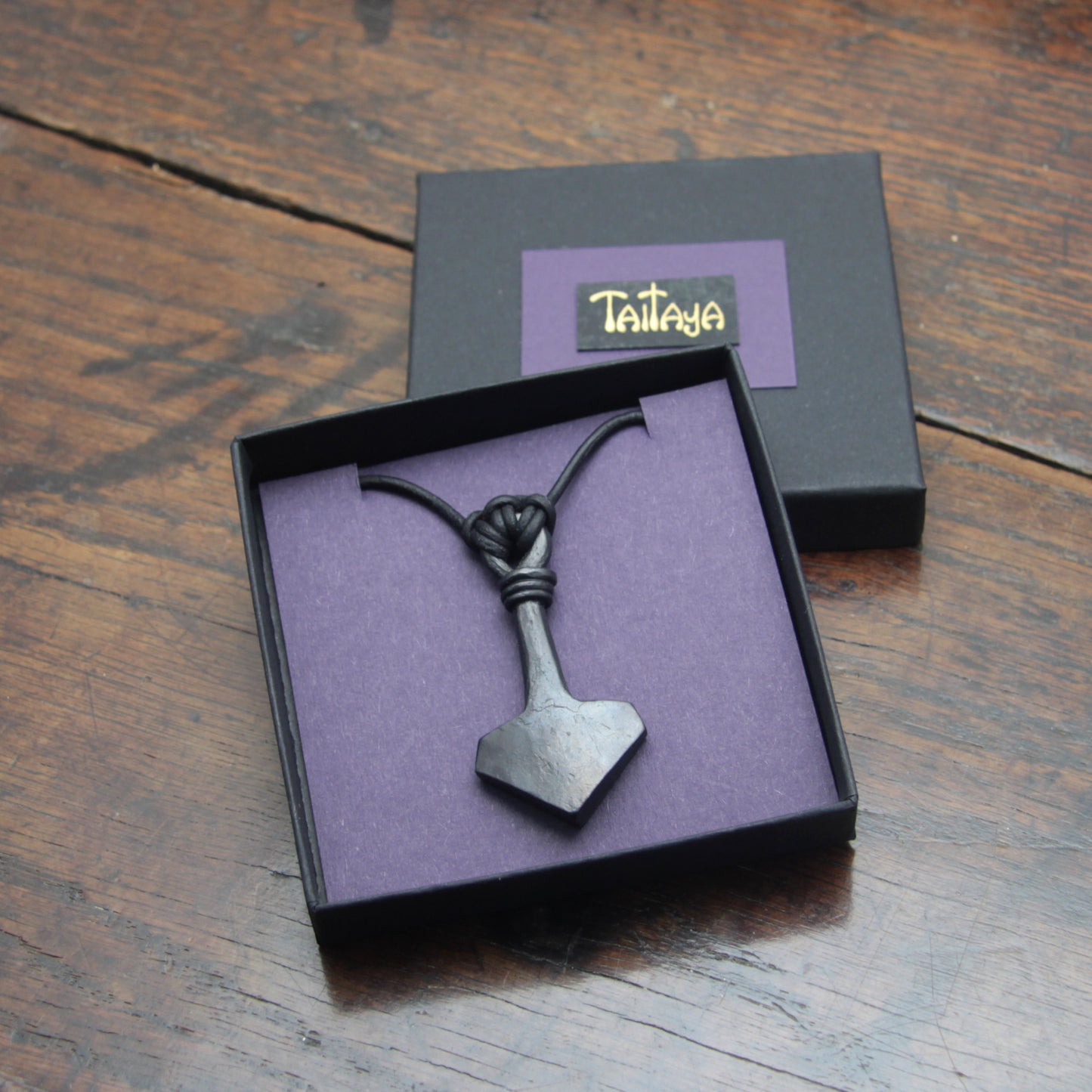 Large Iron Mjölnir pendant