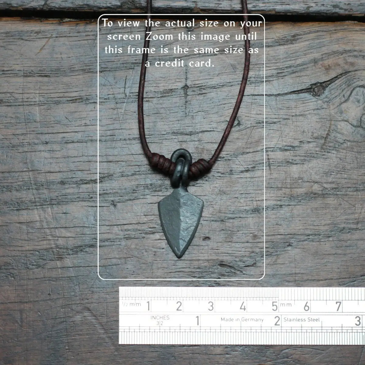 Small Viking Arrow Pendant
