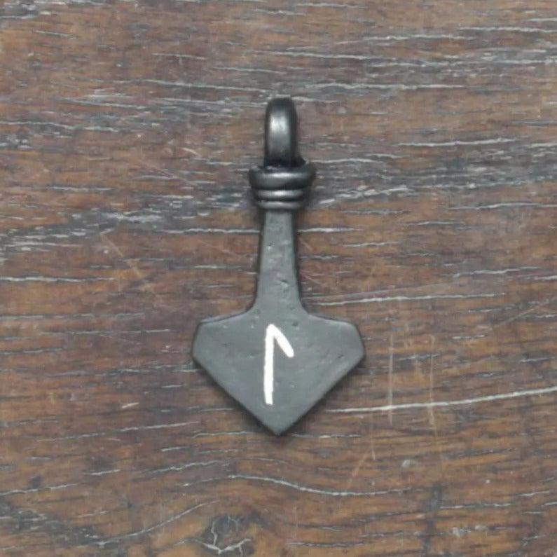 Small Viking Mjolnir Pendant Taitaya Forge