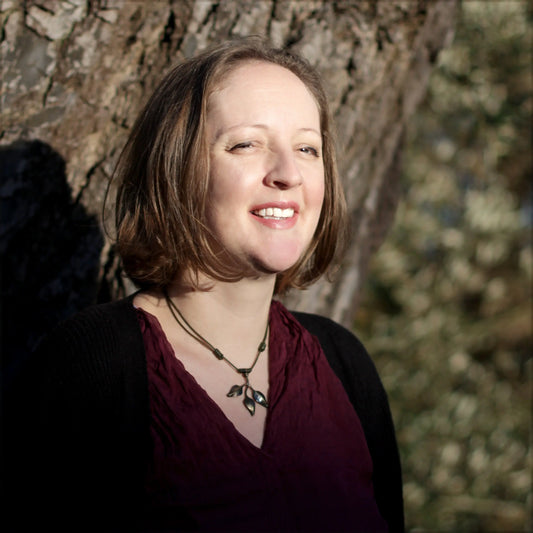 Iron leaf pendant necklace Taitaya Forge