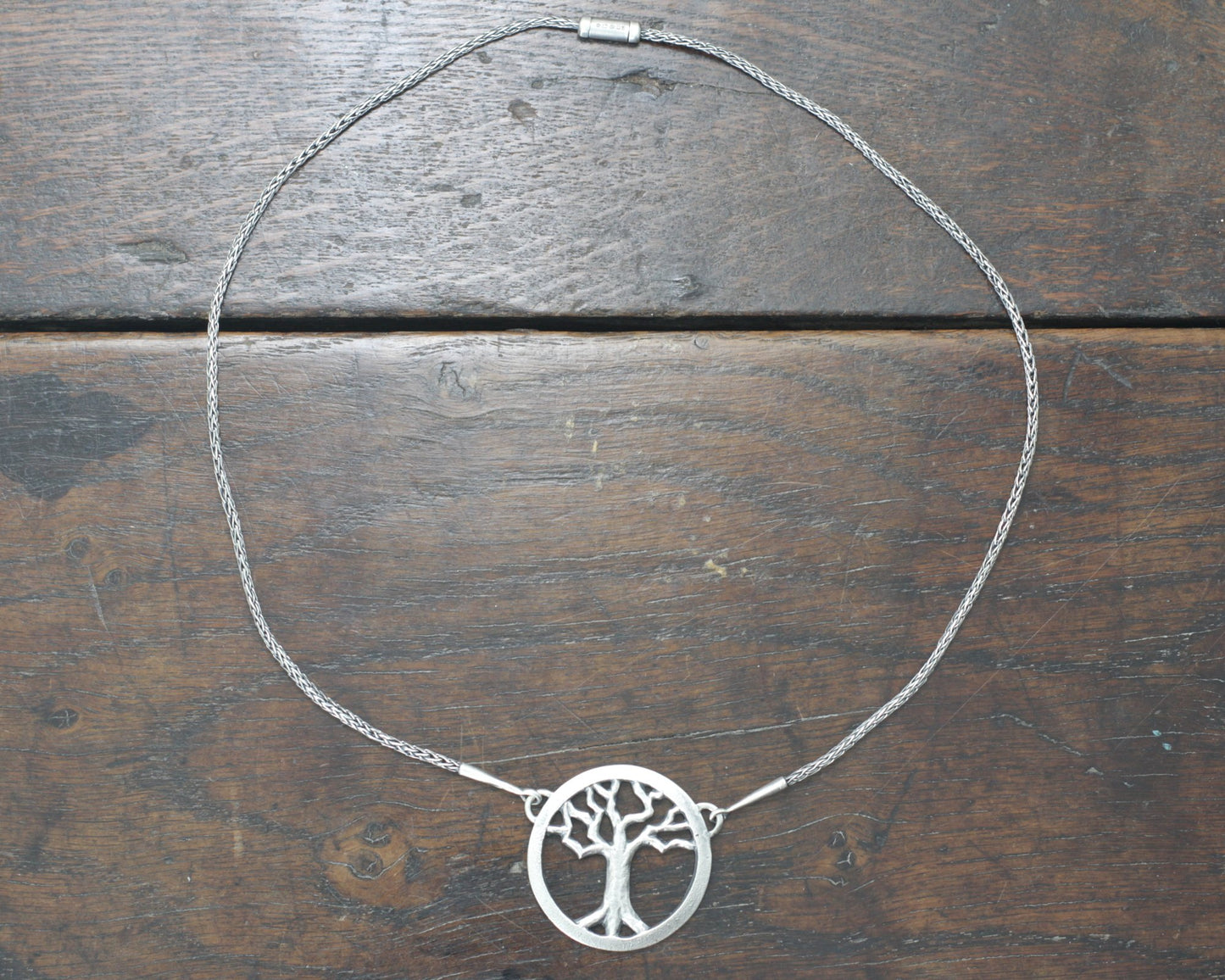 Silver Yggdrasil Tree Necklace by Taitaya Forge, Design by Marleena Barran