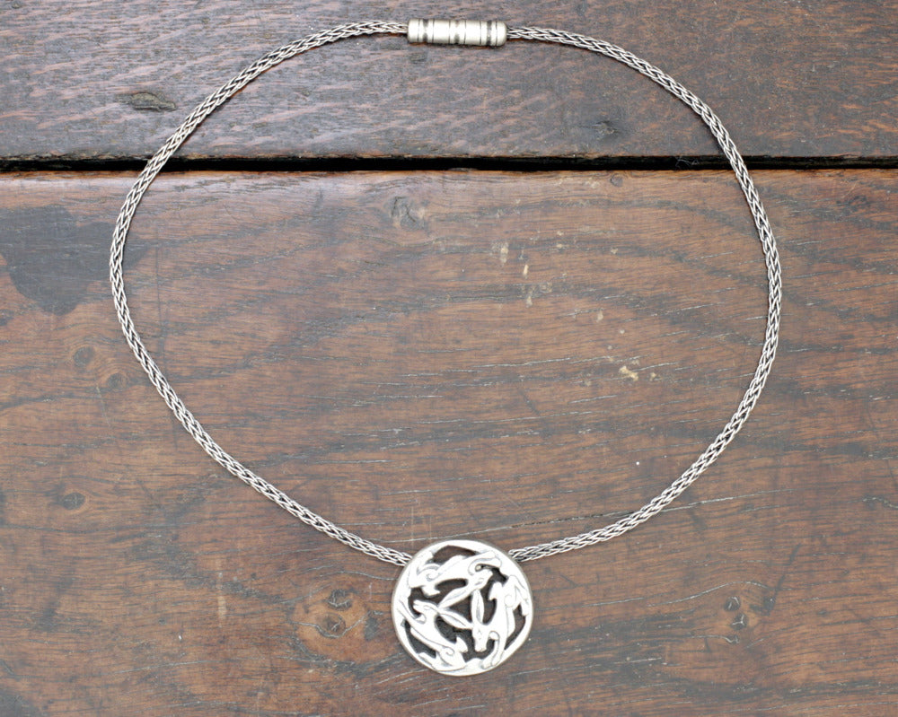 Three Hares Necklace