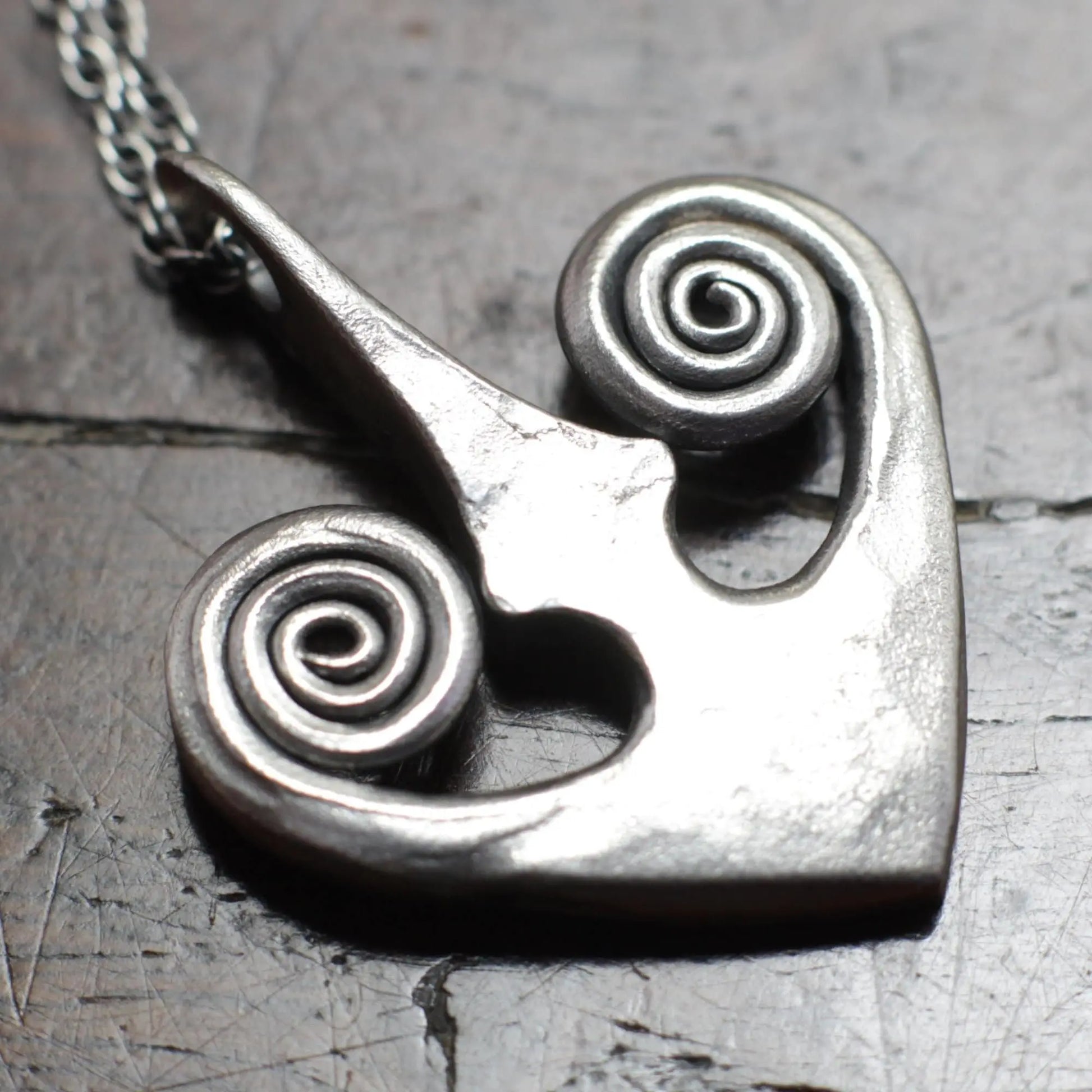 Blacksmith's Heart Pendant