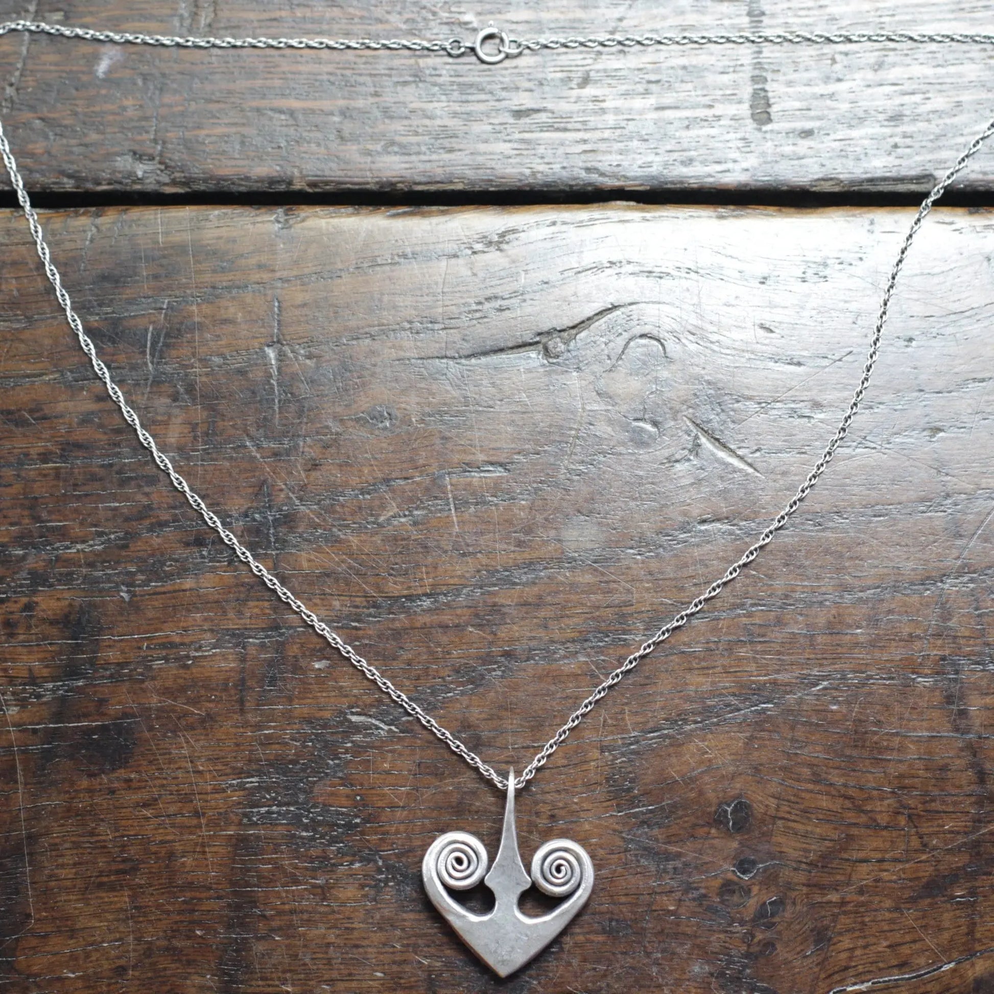 Blacksmith's Heart Pendant