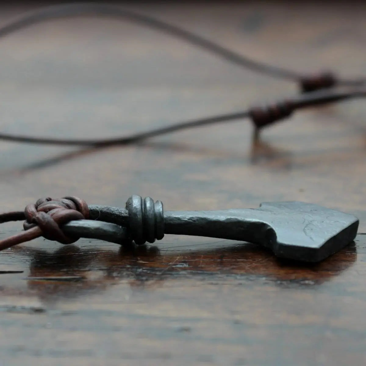 Large Iron Mjölnir pendant