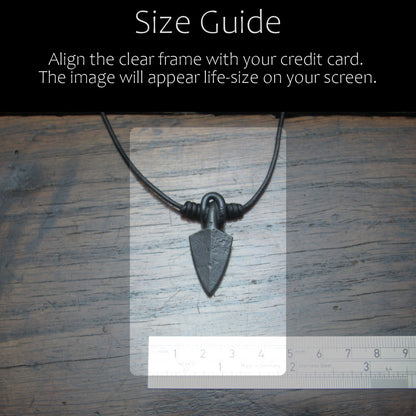 Small Viking Arrow Pendant