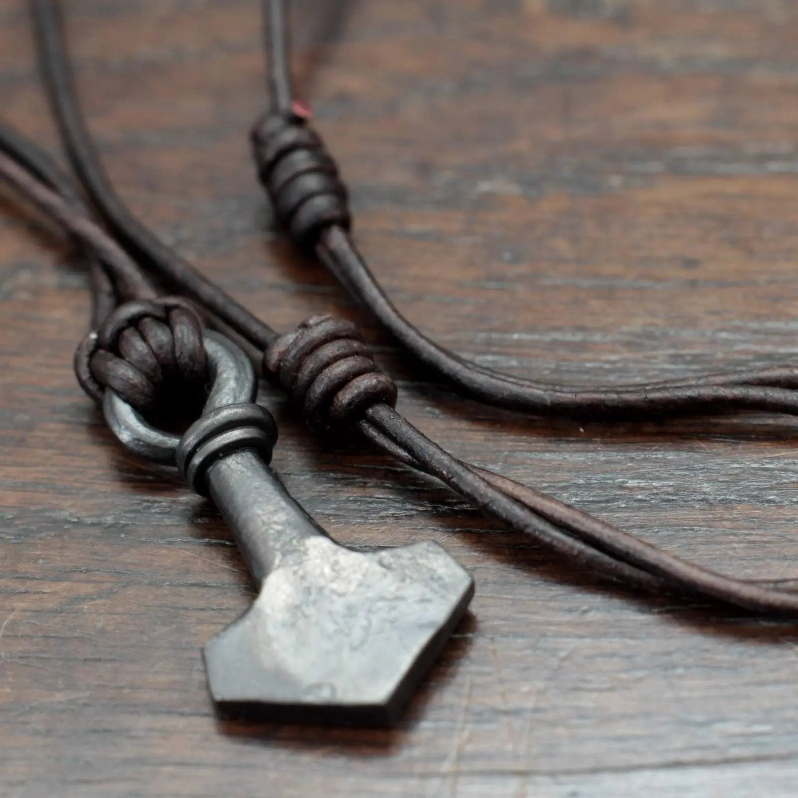 Small Iron Mjolnir pendant
