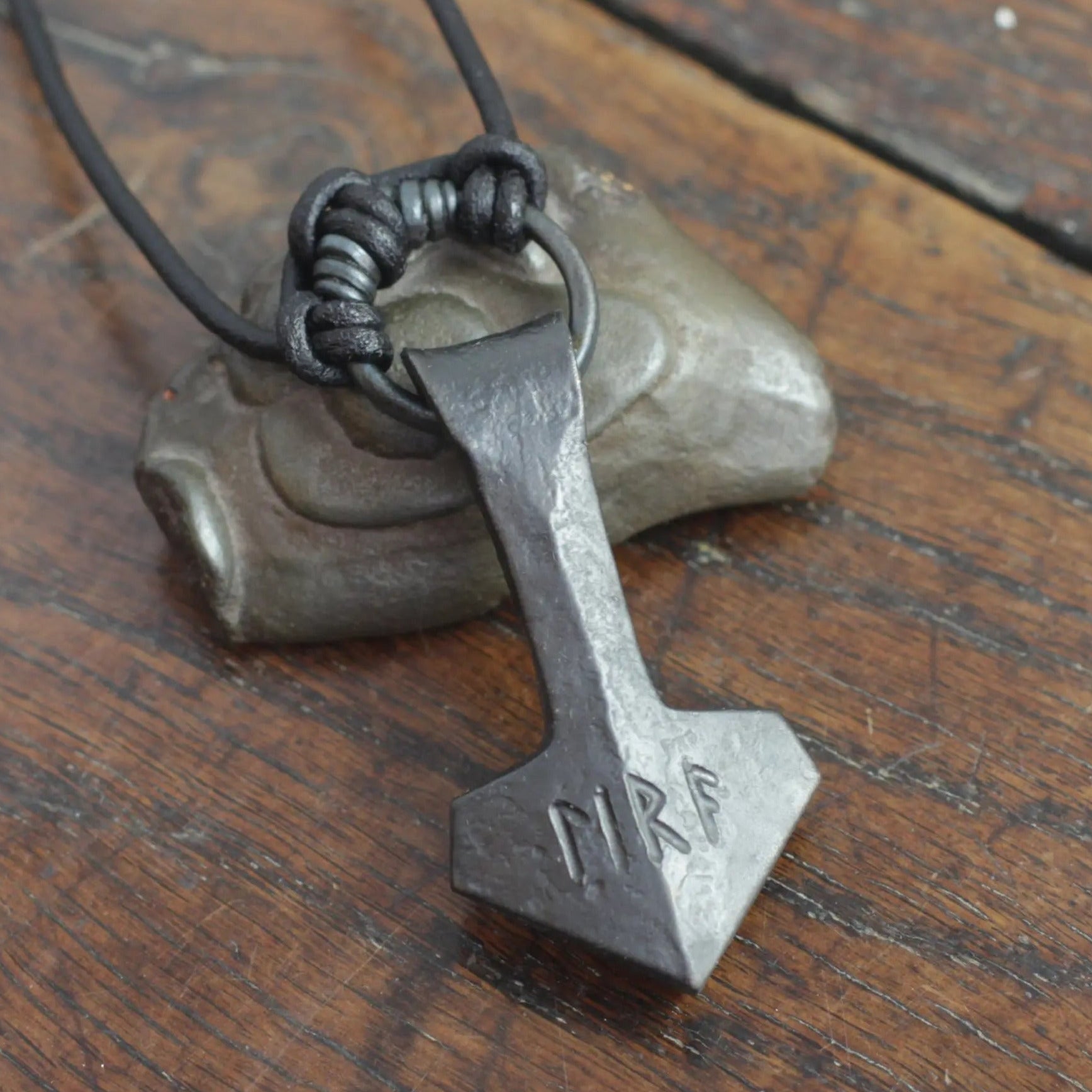 Viking Thors Hammer Pendant Taitaya Forge
