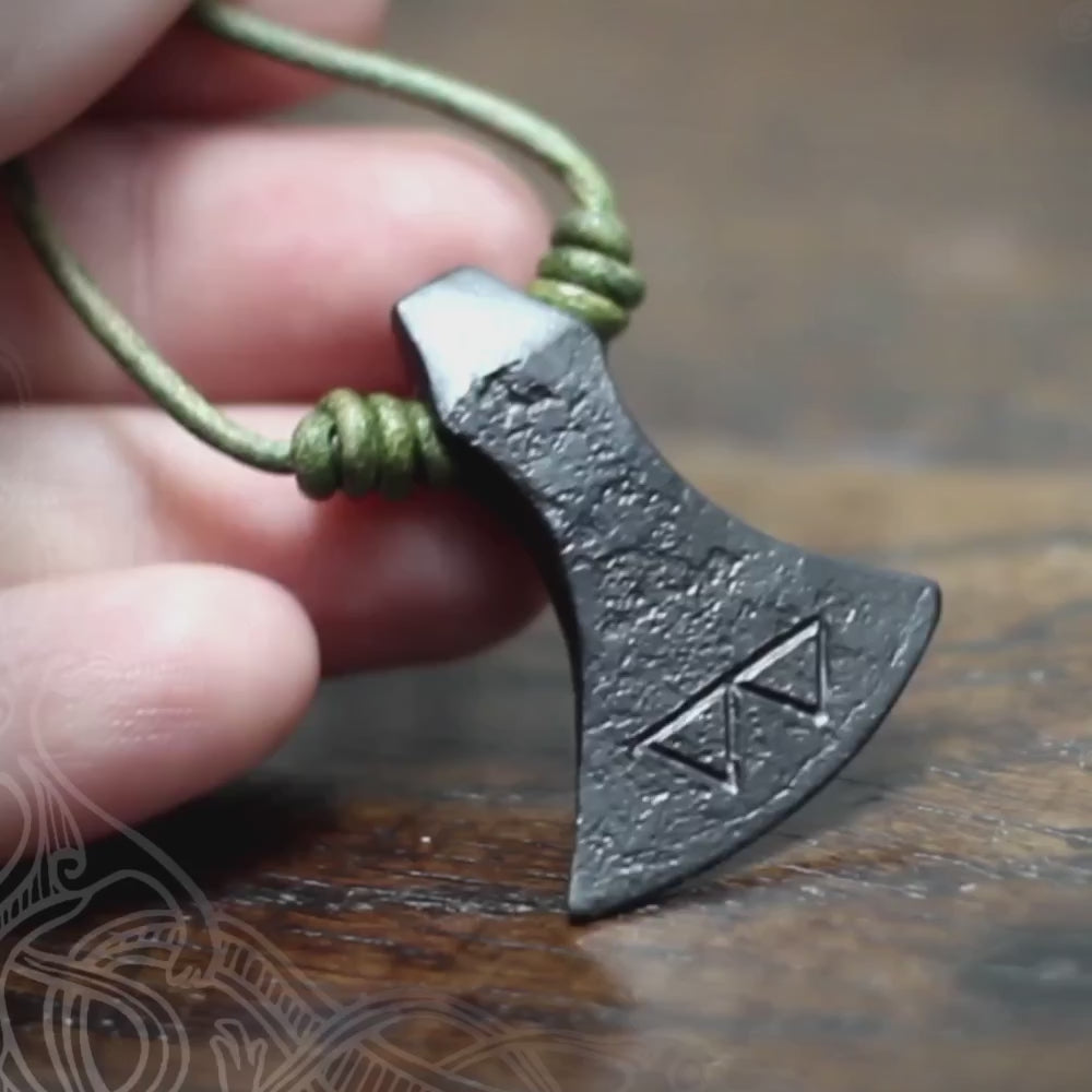 Silver hotsell axe pendant