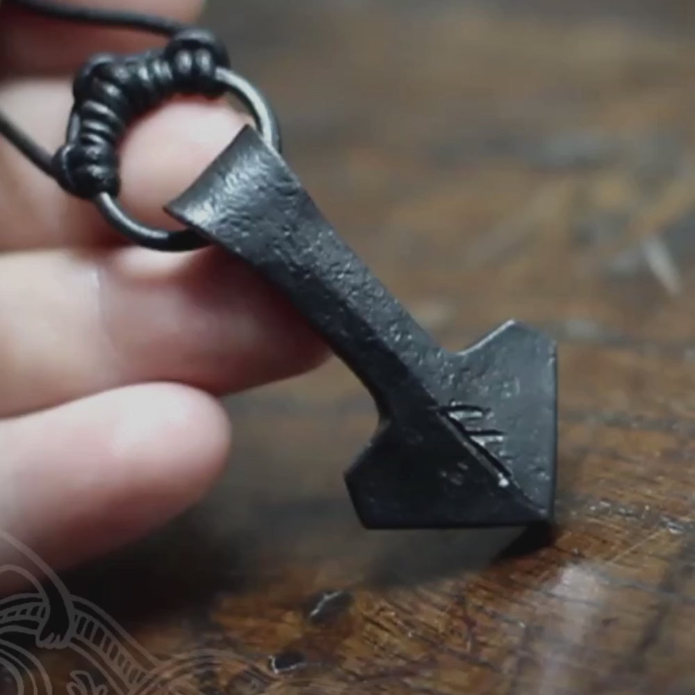 Viking Thor's hammer by Taitaya Forge