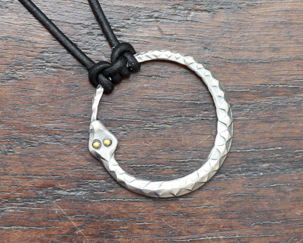 Silver Ouroboros Pendant