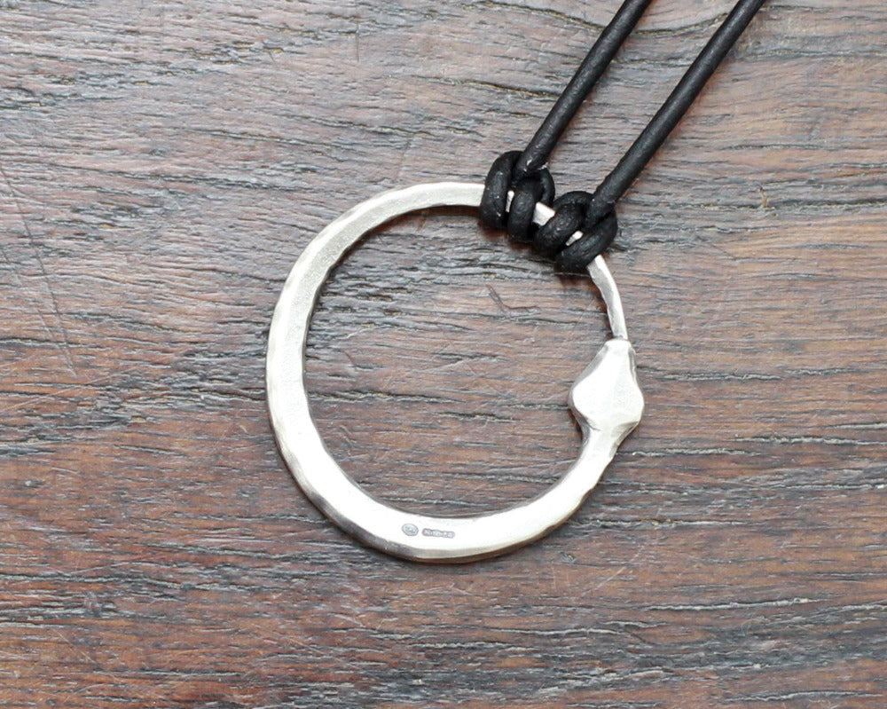 Silver Ouroboros Pendant