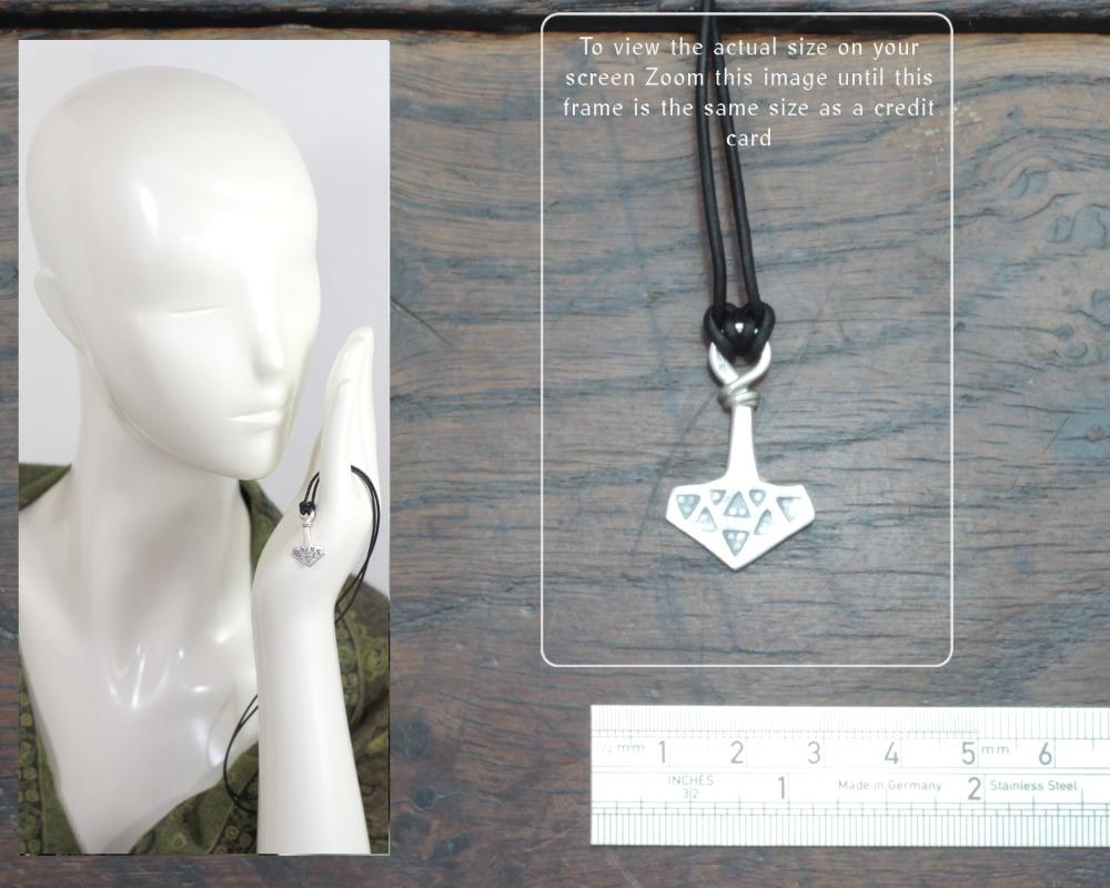 Small Silver Thor's Hammer