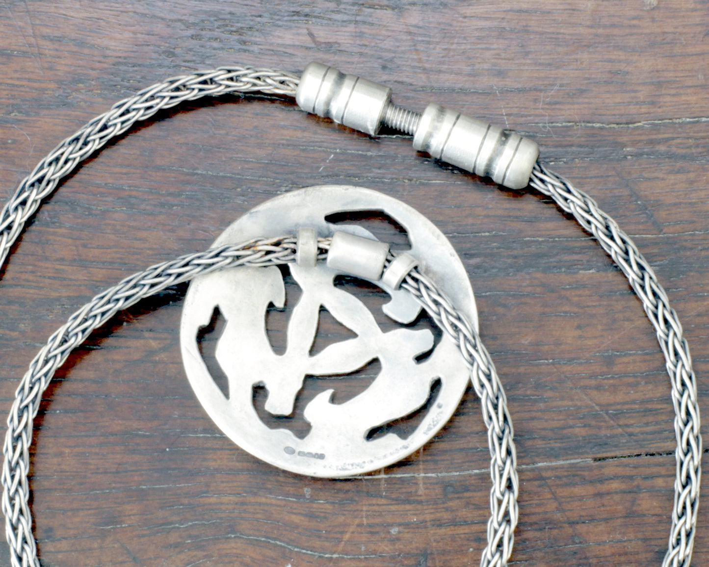 Three Hares Necklace